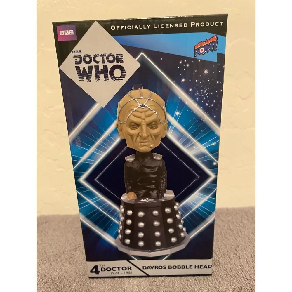 New Doctor Who 4th Davros Bobble Head Bif Bang Pow MIB